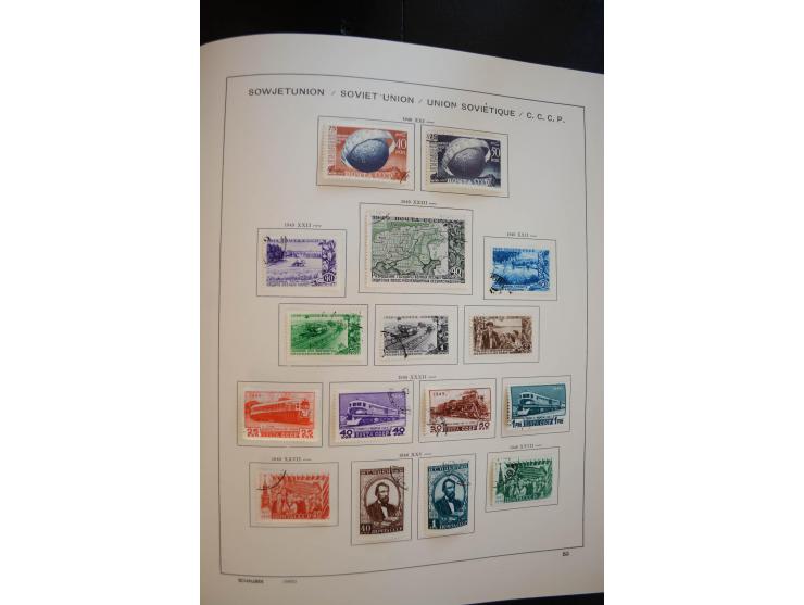 1930/91, schöne gestempelte Sammlung mit einer Vielzahl an besseren Werten, dabei Mi.-Nr. 402-05B, 427-28, 483-87, 499-508, B