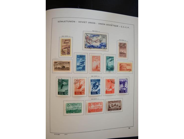 1930/91, schöne gestempelte Sammlung mit einer Vielzahl an besseren Werten, dabei Mi.-Nr. 402-05B, 427-28, 483-87, 499-508, B