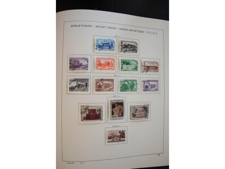 1930/91, schöne gestempelte Sammlung mit einer Vielzahl an besseren Werten, dabei Mi.-Nr. 402-05B, 427-28, 483-87, 499-508, B