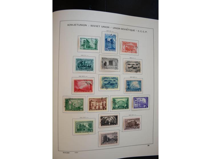 1930/91, schöne gestempelte Sammlung mit einer Vielzahl an besseren Werten, dabei Mi.-Nr. 402-05B, 427-28, 483-87, 499-508, B
