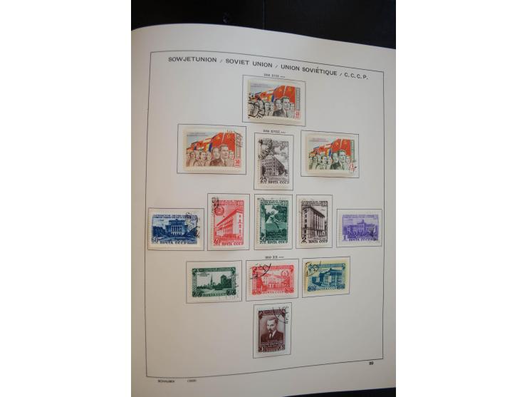 1930/91, schöne gestempelte Sammlung mit einer Vielzahl an besseren Werten, dabei Mi.-Nr. 402-05B, 427-28, 483-87, 499-508, B