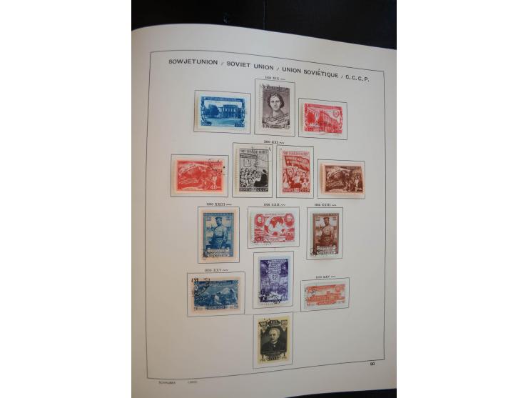 1930/91, schöne gestempelte Sammlung mit einer Vielzahl an besseren Werten, dabei Mi.-Nr. 402-05B, 427-28, 483-87, 499-508, B