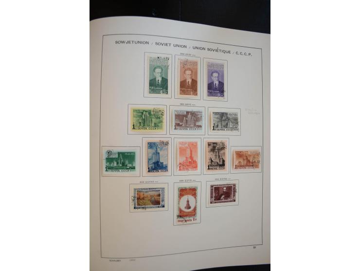 1930/91, schöne gestempelte Sammlung mit einer Vielzahl an besseren Werten, dabei Mi.-Nr. 402-05B, 427-28, 483-87, 499-508, B