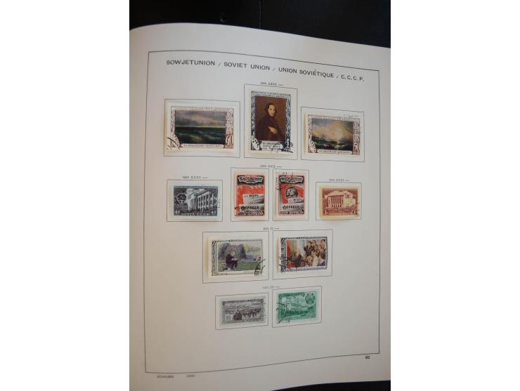 1930/91, schöne gestempelte Sammlung mit einer Vielzahl an besseren Werten, dabei Mi.-Nr. 402-05B, 427-28, 483-87, 499-508, B