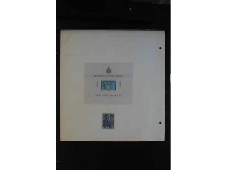 1877/1967, ungebrauchte und gestempelte Sammlung mit mittleren Ausgaben