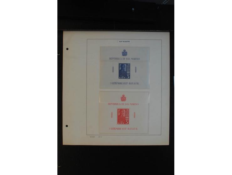 1877/1967, ungebrauchte und gestempelte Sammlung mit mittleren Ausgaben