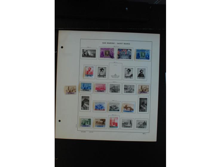 1877/1967, ungebrauchte und gestempelte Sammlung mit mittleren Ausgaben