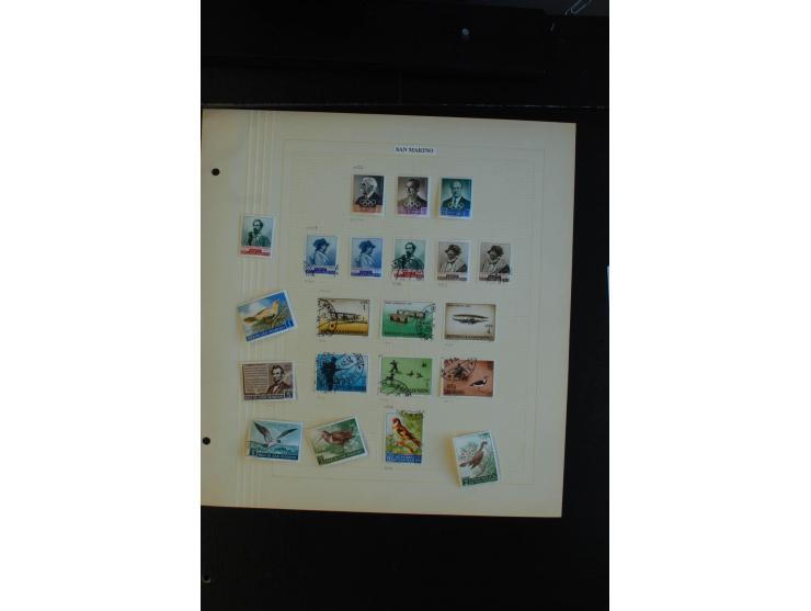 1877/1967, ungebrauchte und gestempelte Sammlung mit mittleren Ausgaben