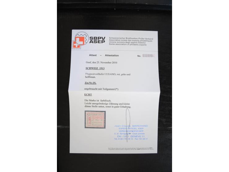 1843/1999, in den Hauptnummern überkomplette und teils spezialisierte Sammlung, in 3 in Ziegenleder gebundenen, individuellen