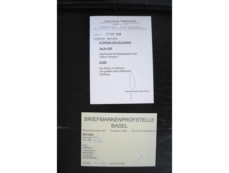 1843/1999, in den Hauptnummern überkomplette und teils spezialisierte Sammlung, in 3 in Ziegenleder gebundenen, individuellen