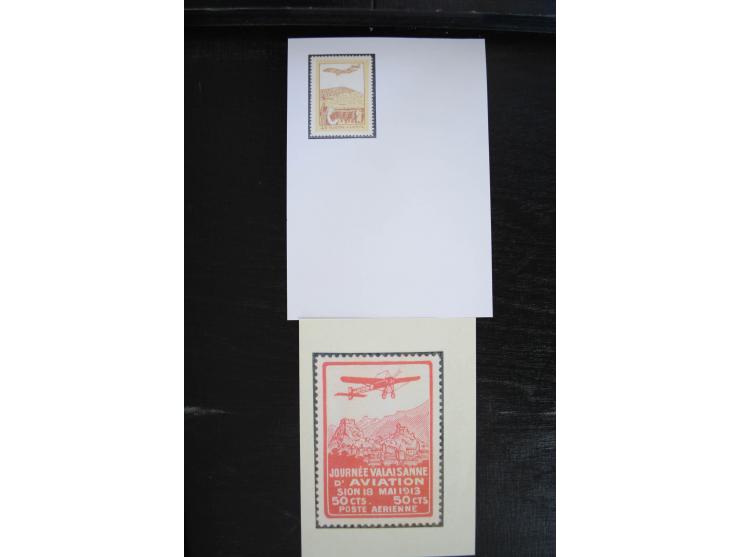 1843/1999, in den Hauptnummern überkomplette und teils spezialisierte Sammlung, in 3 in Ziegenleder gebundenen, individuellen