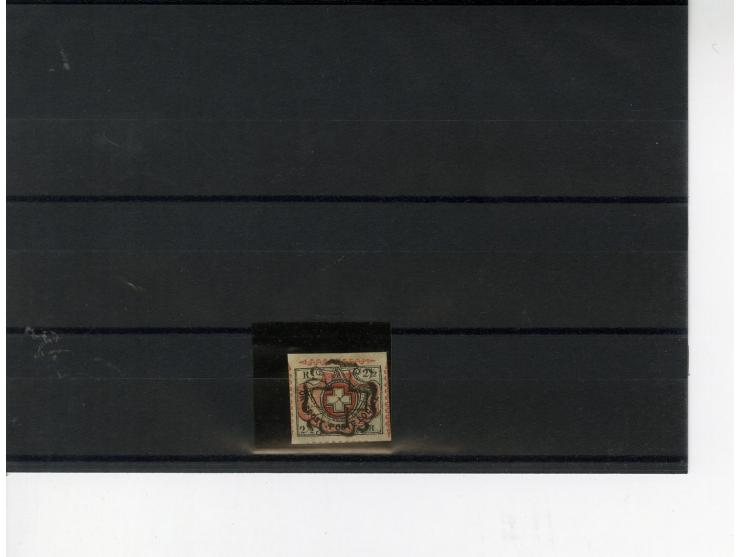 1843/50, interessante Partie von 10 bessere Fälschungen, dabei zweimal Doppelgenf und Winterrhur als Einzelmarke und im Paar,