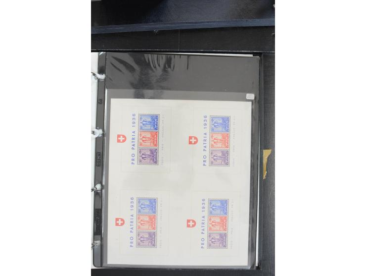 1845/1955, interessante ungebrauchte/postfrische und gestempelte Partie, alles sauber auf Verkäufskärtchen vorbeitet, dabei u