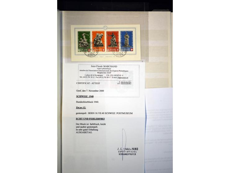 1862/2000, gestempelter und ungebrauchter/postfrischer Sammlungsbestand im dicken Steckbuch mit einigen besseren und kpl. Aus