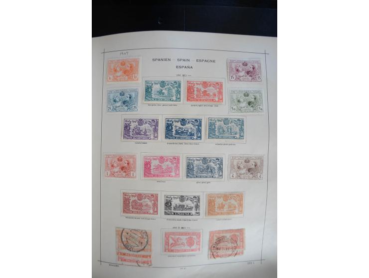 1850/2000, schöne anfangs gestempelte, später ungebrauchte Sammlung mit vielen guten Ausgaben, dabei Mi.-Nr. 76, 267-79, 298-