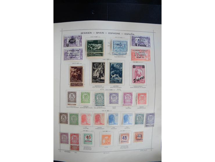1850/2000, schöne anfangs gestempelte, später ungebrauchte Sammlung mit vielen guten Ausgaben, dabei Mi.-Nr. 76, 267-79, 298-