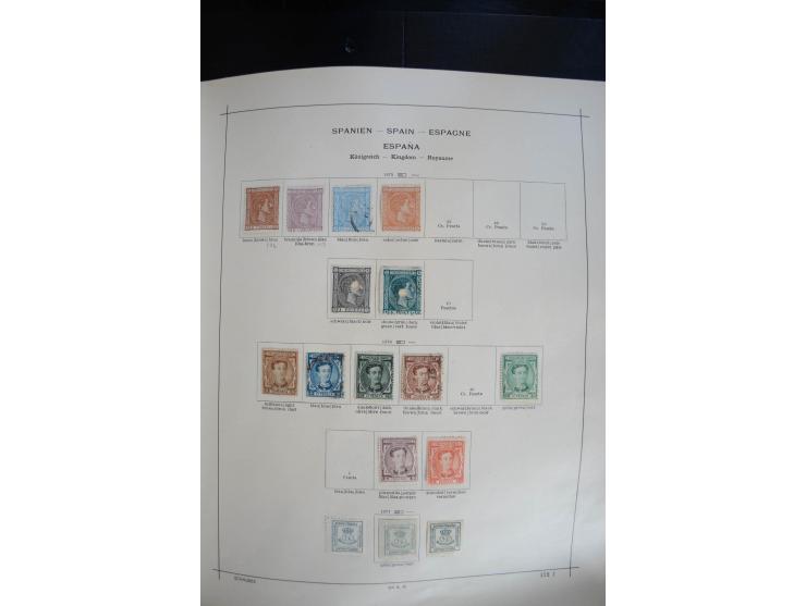 1850/2000, schöne anfangs gestempelte, später ungebrauchte Sammlung mit vielen guten Ausgaben, dabei Mi.-Nr. 76, 267-79, 298-