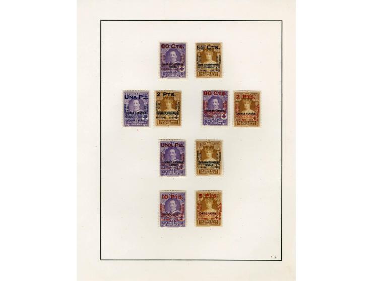 1867/1950, meist ungebrauchte Partie auf Seiten, dabei u.a. Aufdruckausgaben 1927, Mi. 444-56 (3), 598-610, 721-26(2), Block 