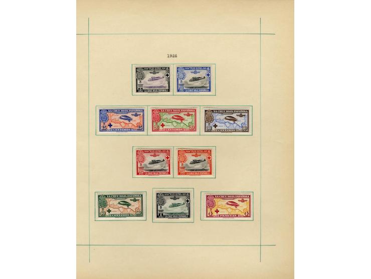 1867/1950, meist ungebrauchte Partie auf Seiten, dabei u.a. Aufdruckausgaben 1927, Mi. 444-56 (3), 598-610, 721-26(2), Block 