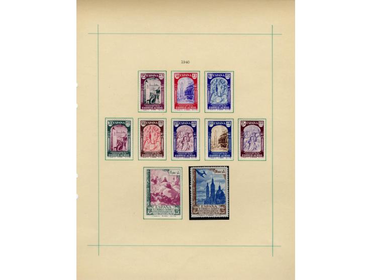 1867/1950, meist ungebrauchte Partie auf Seiten, dabei u.a. Aufdruckausgaben 1927, Mi. 444-56 (3), 598-610, 721-26(2), Block 