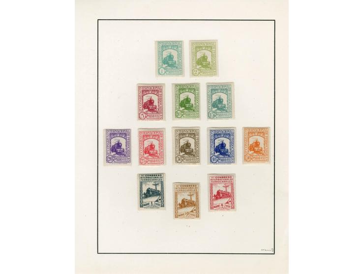1867/1950, meist ungebrauchte Partie auf Seiten, dabei u.a. Aufdruckausgaben 1927, Mi. 444-56 (3), 598-610, 721-26(2), Block 