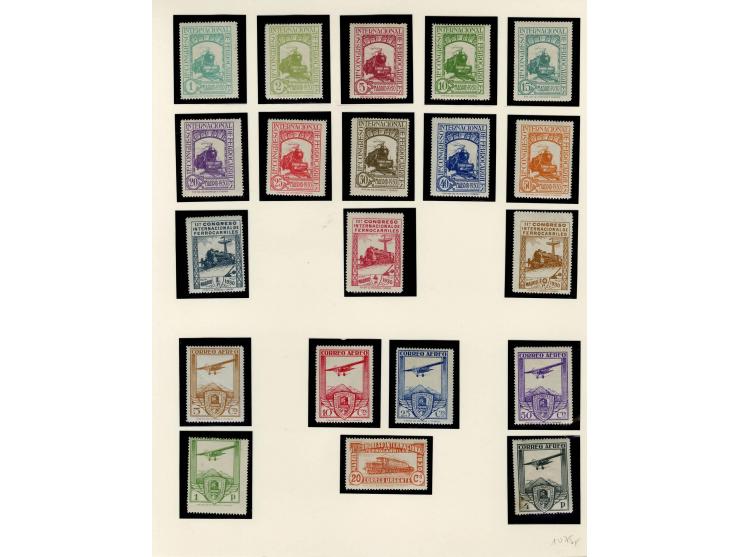 1867/1950, meist ungebrauchte Partie auf Seiten, dabei u.a. Aufdruckausgaben 1927, Mi. 444-56 (3), 598-610, 721-26(2), Block 