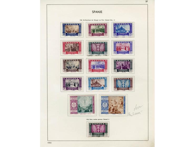 1867/1950, meist ungebrauchte Partie auf Seiten, dabei u.a. Aufdruckausgaben 1927, Mi. 444-56 (3), 598-610, 721-26(2), Block 