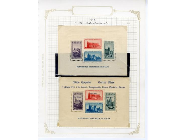 1867/1950, meist ungebrauchte Partie auf Seiten, dabei u.a. Aufdruckausgaben 1927, Mi. 444-56 (3), 598-610, 721-26(2), Block 