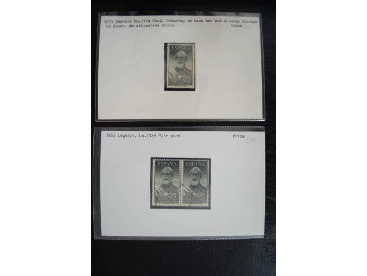 1920/53, reichhaltige Lagerpartie Luftpostausgaben mit auch einigen Abarten, dabei u.a. auch mehrfach Mi. 985-87