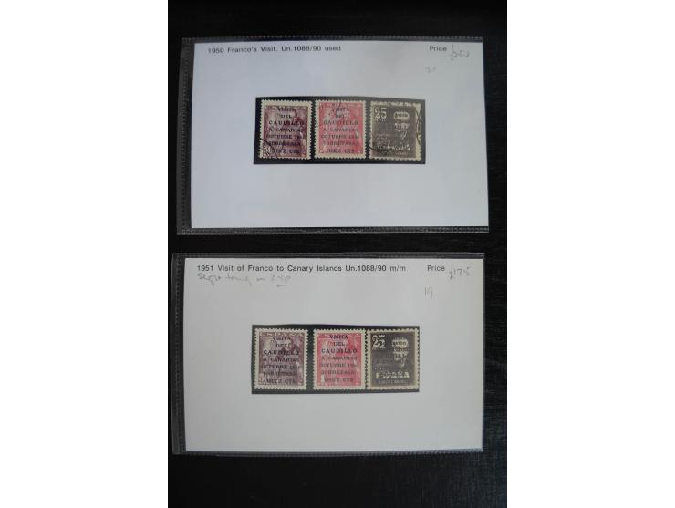 1920/53, reichhaltige Lagerpartie Luftpostausgaben mit auch einigen Abarten, dabei u.a. auch mehrfach Mi. 985-87