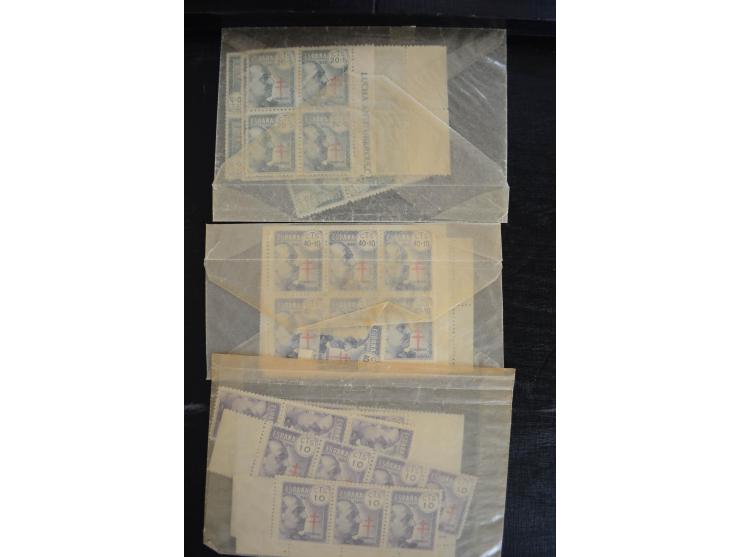 1930/40, postfrischer, etwas ungebrauchter und gestempelter Bestand, dabei u.a. Mi.-Nr. 762 (8), 763 (19), 784 (25), 810 (9),