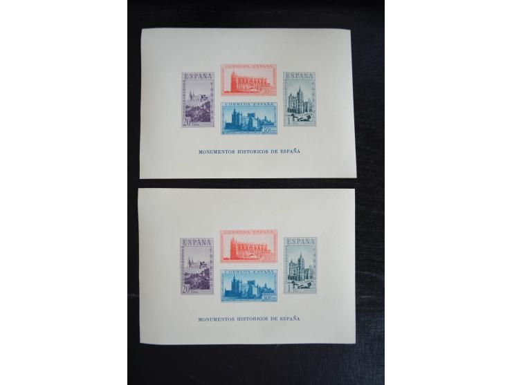 1930/40, postfrischer, etwas ungebrauchter und gestempelter Bestand, dabei u.a. Mi.-Nr. 762 (8), 763 (19), 784 (25), 810 (9),