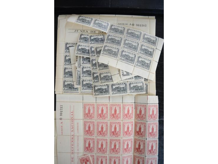 1930/40, postfrischer, etwas ungebrauchter und gestempelter Bestand, dabei u.a. Mi.-Nr. 762 (8), 763 (19), 784 (25), 810 (9),