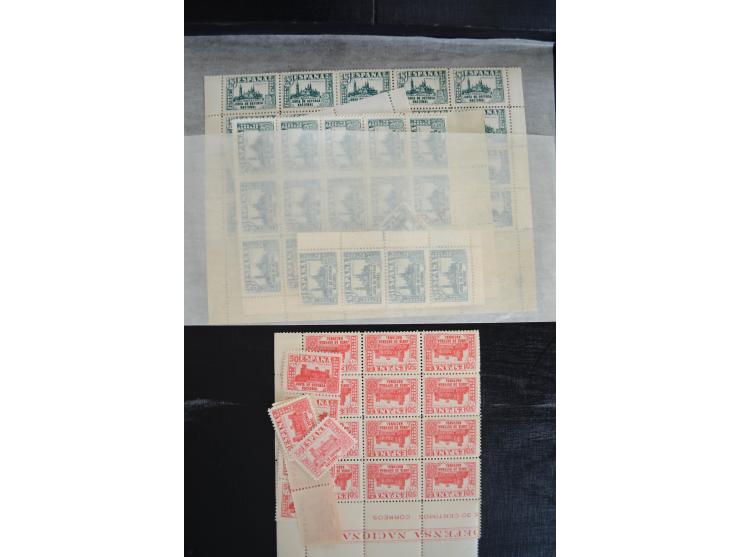 1930/40, postfrischer, etwas ungebrauchter und gestempelter Bestand, dabei u.a. Mi.-Nr. 762 (8), 763 (19), 784 (25), 810 (9),