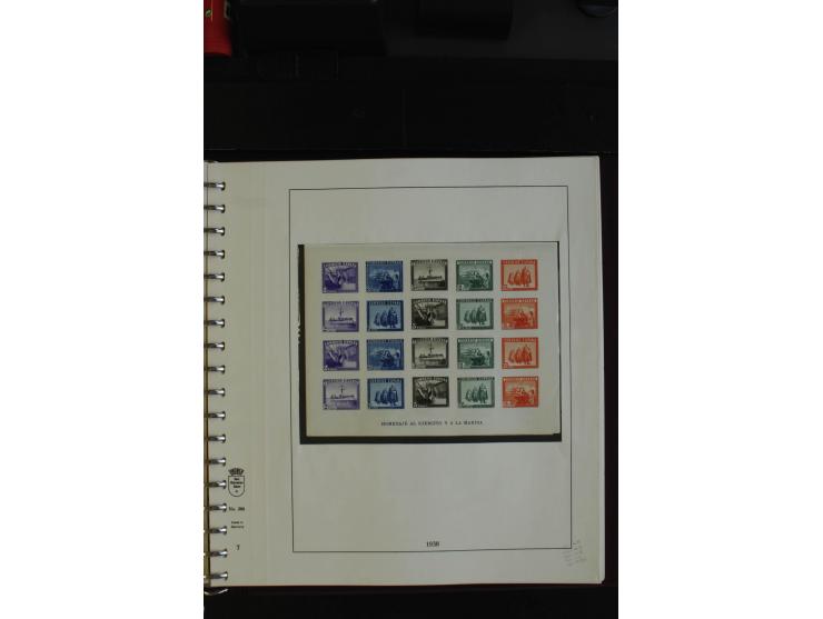 1930/77, postfrische Sammlung mit u.a. Mi.-Nr. 807-10, 828-39, 859-73, 874-83, 948-49, 975-82 (gestempelt), Bl.7-8A+B, 9A+B, 