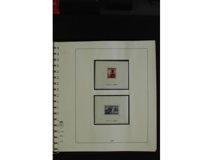 1930/77, postfrische Sammlung mit u.a. Mi.-Nr. 807-10, 828-39, 859-73, 874-83, 948-49, 975-82 (gestempelt), Bl.7-8A+B, 9A+B, 