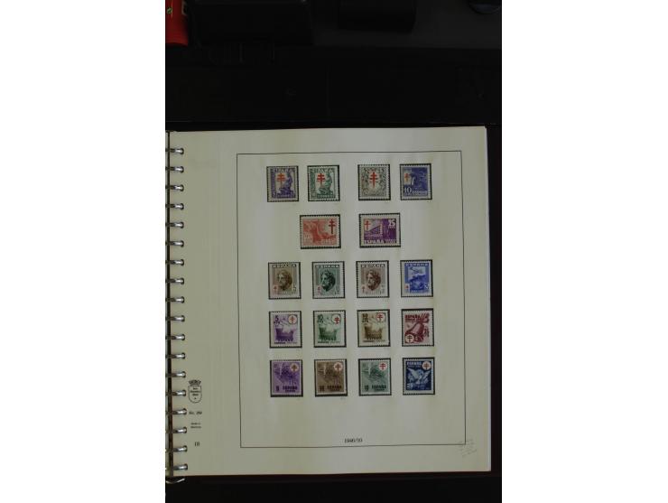 1930/77, postfrische Sammlung mit u.a. Mi.-Nr. 807-10, 828-39, 859-73, 874-83, 948-49, 975-82 (gestempelt), Bl.7-8A+B, 9A+B, 