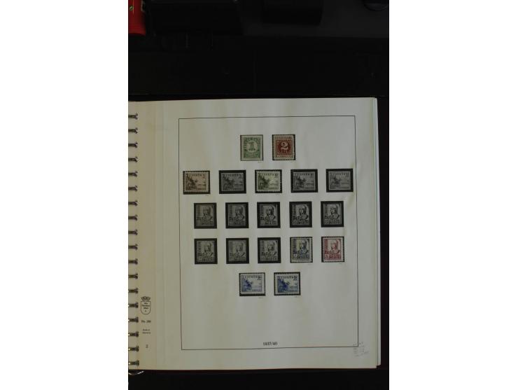 1930/77, postfrische Sammlung mit u.a. Mi.-Nr. 807-10, 828-39, 859-73, 874-83, 948-49, 975-82 (gestempelt), Bl.7-8A+B, 9A+B, 