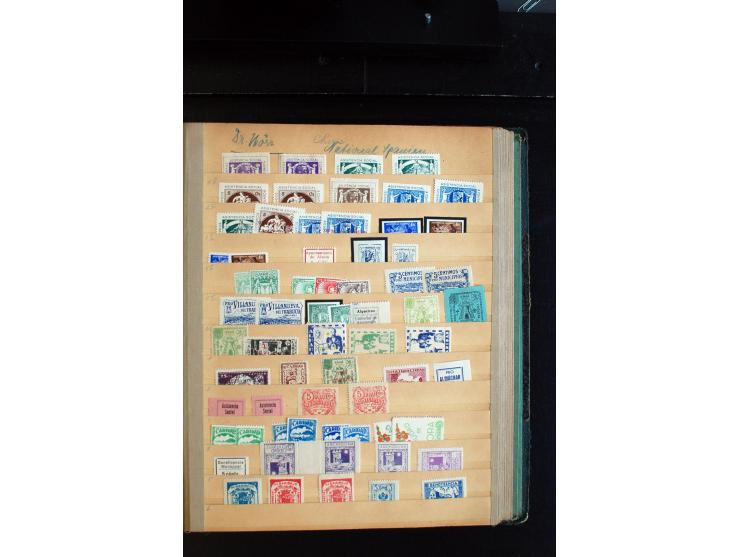 1936/39, postfrische, ungebrauchte und etwas gestempelte reichhaltige Sammlung, dabei viele bessere Ausgaben, ungezähnte Mark