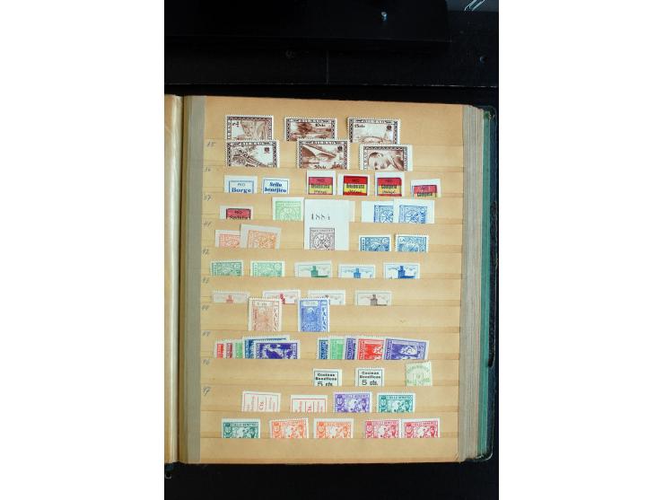 1936/39, postfrische, ungebrauchte und etwas gestempelte reichhaltige Sammlung, dabei viele bessere Ausgaben, ungezähnte Mark