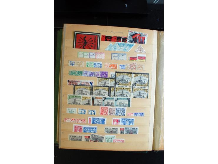 1936/39, postfrische, ungebrauchte und etwas gestempelte reichhaltige Sammlung, dabei viele bessere Ausgaben, ungezähnte Mark