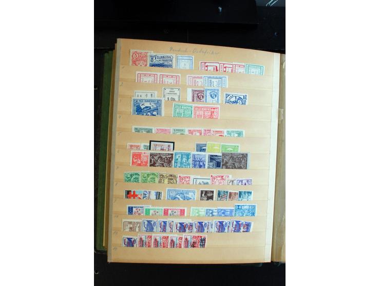 1936/39, postfrische, ungebrauchte und etwas gestempelte reichhaltige Sammlung, dabei viele bessere Ausgaben, ungezähnte Mark