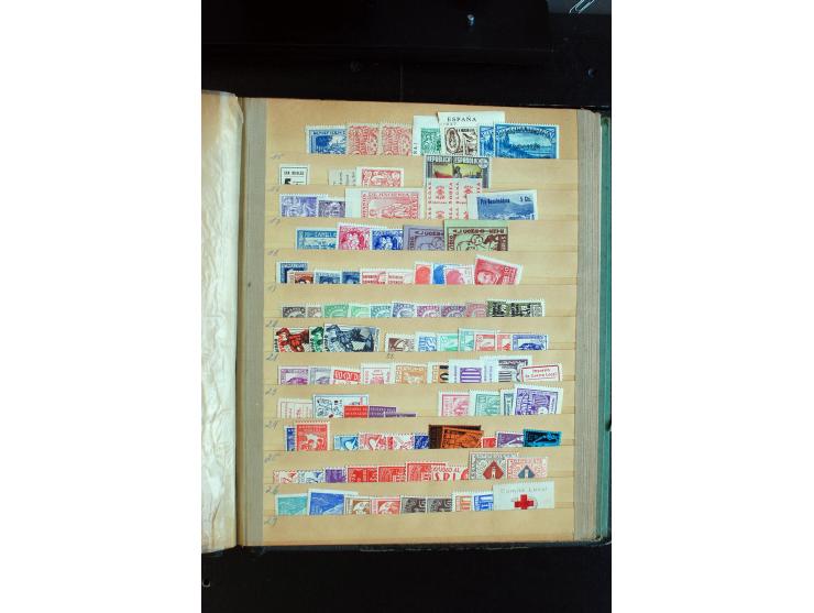 1936/39, postfrische, ungebrauchte und etwas gestempelte reichhaltige Sammlung, dabei viele bessere Ausgaben, ungezähnte Mark