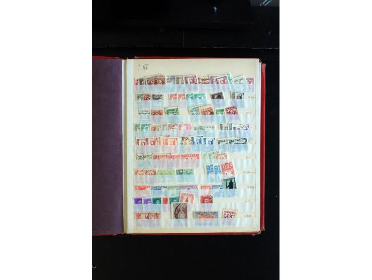 1936/39, postfrische, ungebrauchte und etwas gestempelte reichhaltige Sammlung, dabei viele bessere Ausgaben, ungezähnte Mark