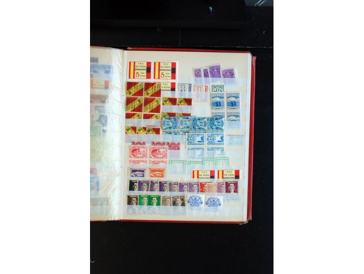 1936/39, postfrische, ungebrauchte und etwas gestempelte reichhaltige Sammlung, dabei viele bessere Ausgaben, ungezähnte Mark