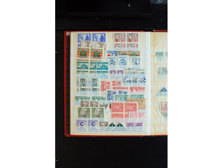 1936/39, postfrische, ungebrauchte und etwas gestempelte reichhaltige Sammlung, dabei viele bessere Ausgaben, ungezähnte Mark