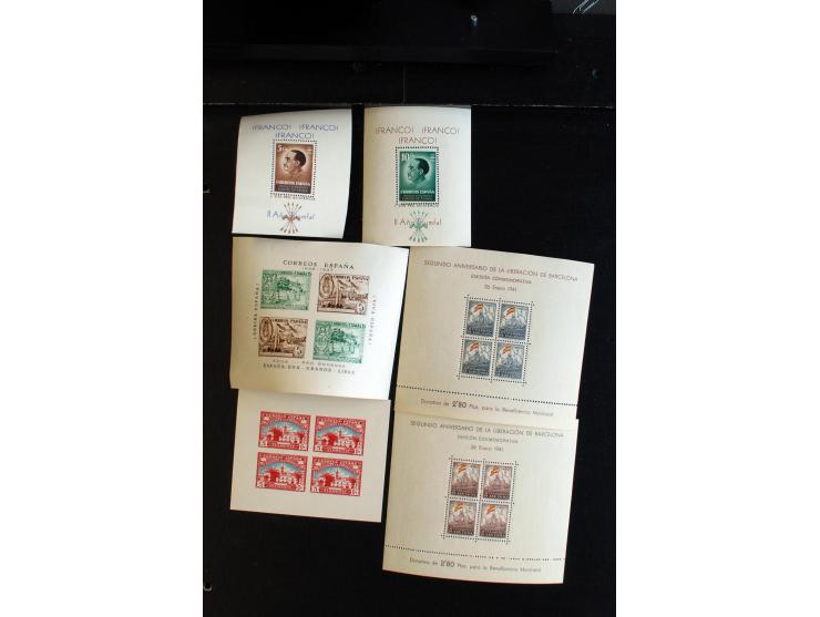 1936/39, postfrische, ungebrauchte und etwas gestempelte reichhaltige Sammlung, dabei viele bessere Ausgaben, ungezähnte Mark