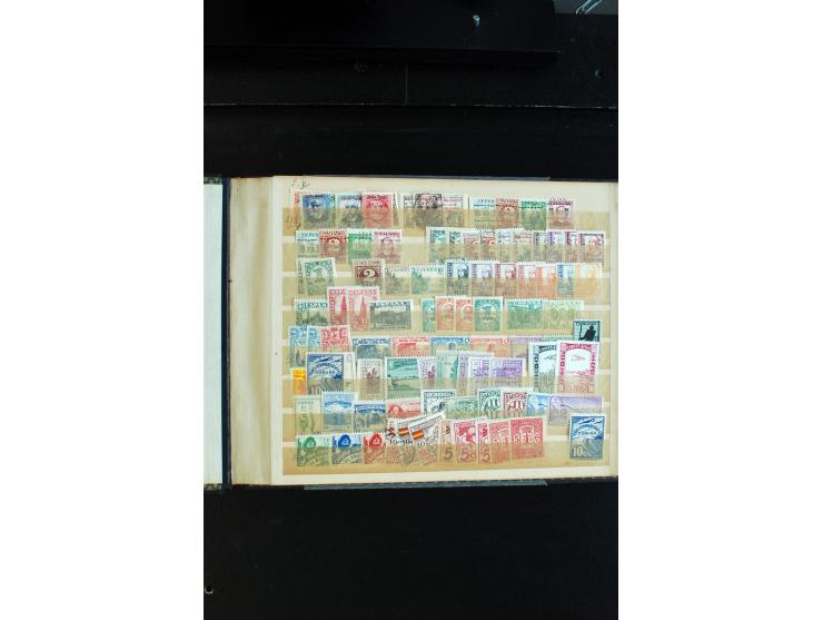 1936/39, postfrische, ungebrauchte und etwas gestempelte reichhaltige Sammlung, dabei viele bessere Ausgaben, ungezähnte Mark