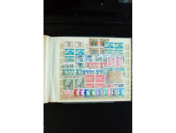 1936/39, postfrische, ungebrauchte und etwas gestempelte reichhaltige Sammlung, dabei viele bessere Ausgaben, ungezähnte Mark