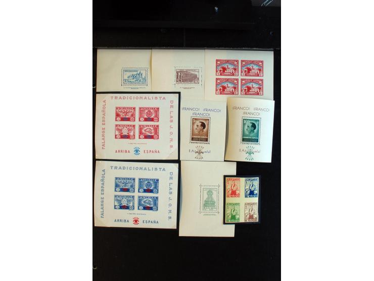 1936/39, postfrische, ungebrauchte und etwas gestempelte reichhaltige Sammlung, dabei viele bessere Ausgaben, ungezähnte Mark